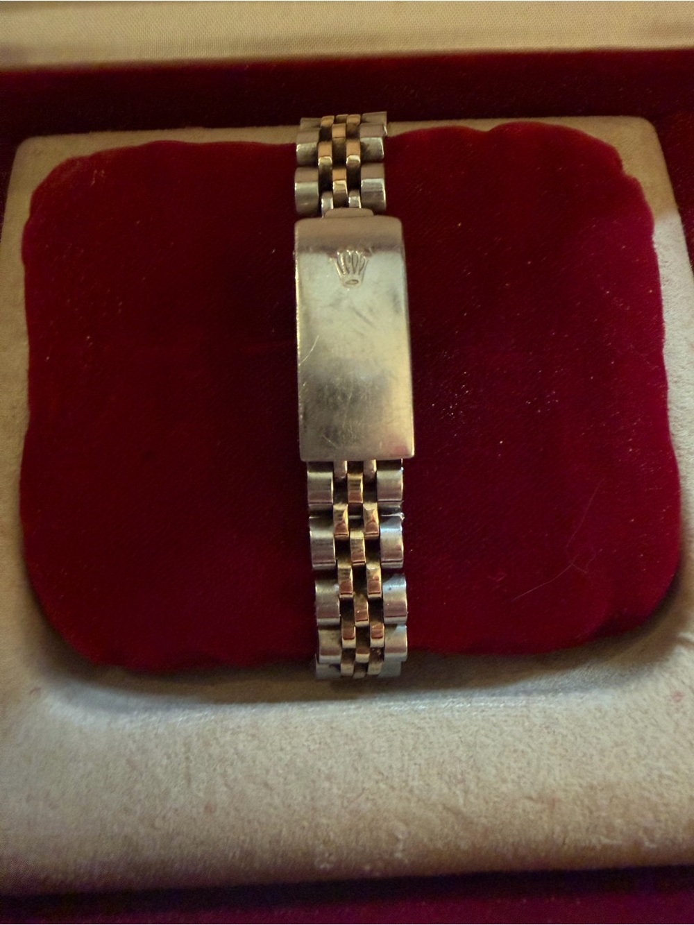 Rolex Women's Two-Tone Gold and Silver Dial Bracelet Watch - Picture 5 of 10